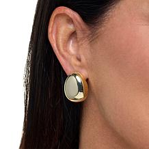 Bellezza Bronze Small Puffy Button Stud Earrings 3-piece Set