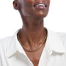Bellezza Bronze Snake Chain Necklace