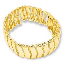 Bellezza Bronze Whale's Tail Linked Bracelet