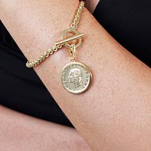 Bellezza Cristallino Bronze Cestina Bracelet with Enhancer Charm