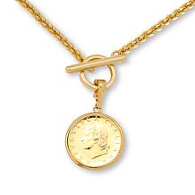 Bellezza Cristallino Bronze Cestina Necklace with Enhancer Pendant