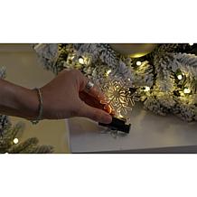 Bell+Howell Clip-On Snowflake Light with Remote - 3-pack