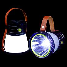 Bell+Howell Rechargeable LED Lantern and Power Bank - Set of 2