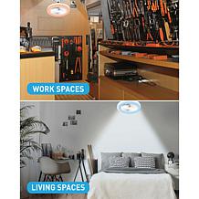Bell+Howell Socket Air Color-Changing Light & Fan