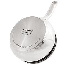 Belly Shape 18/10 Stainless Steel 6.25" Sauce Pan with SS Lid, 1.5qt.