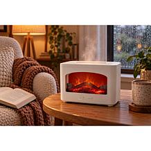 Belmont Desktop Flame Effect Top Fill Humidifier