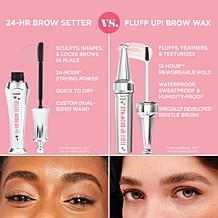 Benefit Cosmetics Fluff Up Flexible Hold Texturizing Brow Wax 0.2 oz.