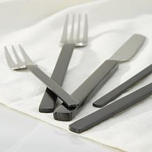 BergHOFF 20pc Flatware Set in Smokey Black