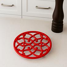 BergHOFF Apple Cast Iron Trivet - Red