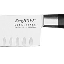 BergHOFF Essentials Gourmet 7" Stainless Steel Santoku Scalloped Knife