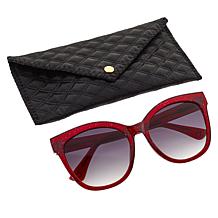 Bethenny Frankel Glitter Cat-Eye Sunglasses