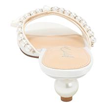 Betsey Johnson Mandy Simulated Pearl Mule Sandal