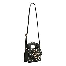 Betsey Johnson Miss Connection Polka Dot Phone Crossbody Handbag