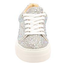 Betsey Johnson Sidny Rhinestone or Faux Pearl Platform Sneaker