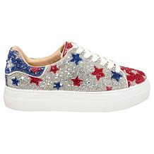 Betsey Johnson Sidny Rhinestone Sneaker
