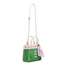 Betsey Johnson Talk Birdie To Me Satchel with Strap
