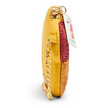 Betsey Johnson Wiener Takes All Beaded Crossbody Bag