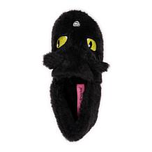 Betsey Johnson Women's Black Cat Slipper