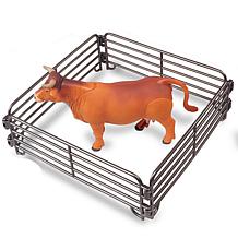 Big Country Toys 18-Piece Truck & Cattle Trailer Playset