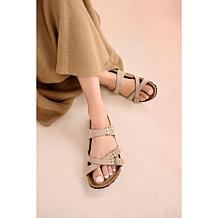 Birkenstock Franca Sandcastle Nubuck Leather Sandal
