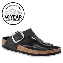 Birkenstock Gizeh Big Buckle Oiled Leather Thong Sandal