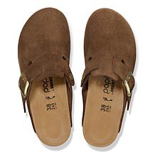 Birkenstock Papillio Fanny Suede Wedge Clog