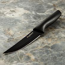 Black 8-Piece Essential 4.25" Steak Knife Set