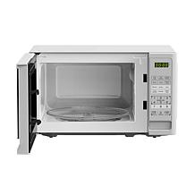 Black+Decker EM720CFOW 0.7 Cu. Ft. Digital Microwave, White
