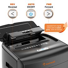 Bonsaii 100-Sheet Auto Feed Micro-cut Shredder with 6-Gallon Bin