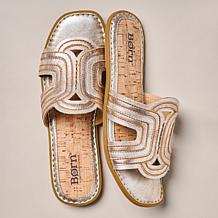 Born Hyannis Leather Slide Sandal