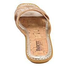 Born Hyannis Leather Slide Sandal