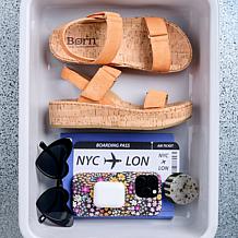 Born Sloan Leather Flatform Sandal