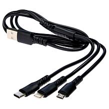 Boundless 2-pack Keychain 2500mAh Power Banks with 40" Cables