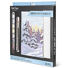 Brea Reese Acrylic Paint-By-Number Kit - Winter Wonderland