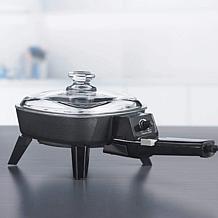 Brentwood 6 Inch Electric Skillet w/ Glass Lid
