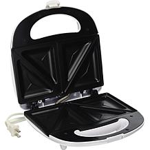 Brentwood Dual Sandwich Maker - White