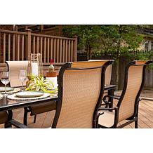 Brigantine 7-Piece Outdoor Dining Set - Glass-Top Table