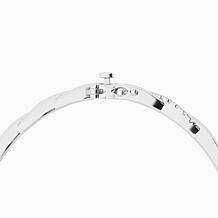 Bright Halo Lab Grown Diamonds 0.50 ctw Pave Detail Twist Bracelet,...
