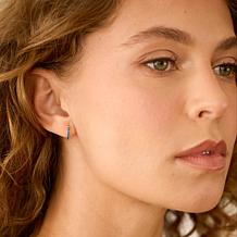 Brook & York Zara Birthstone Hugger Hoop Earrings