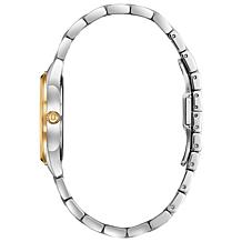 Bulova "Sutton" 2-Tone Goldtone Women's Diamond Bracelet Watch