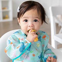 Bumkins Sleeved Bib 2-Pack - Ocean Life & Jungle