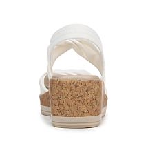 BZees® AirStep Riley Fabric Wedge Sandal with Air Step™ Technology