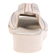 BZees Bell Machine Washable Slingback Wedge Sandal