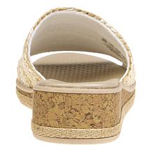 BZees® Breezy Stretch Raffia Sandal