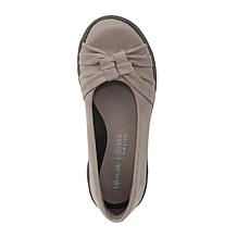 BZees Glamour Knot Washable Slip-On Flat