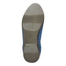 BZees Kallie Mesh Knit Rhinestone Flat