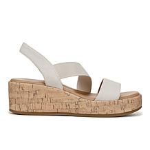 BZees® LifeStride Odette Cork Wedge Sandals