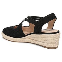 BZees® LifeStride Patience Closed Toe Espadrille Wedge