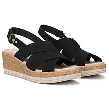 Bzees Rye Airstep Cork Wedge Sandal
