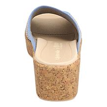 BZees® Very Ready Cork Wedge Platform Sandal w/Air Step™ Technology